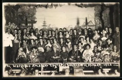 AK Liverpool, The Amateur Operatic Society, The Mikado 1926