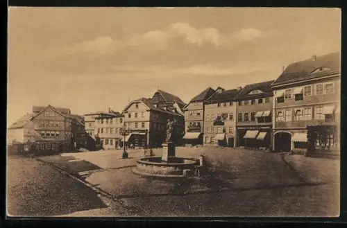 AK Alt-Nordhausen, Partie am Kornmarkt