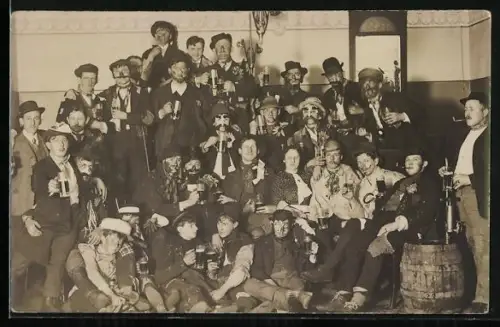 Foto-AK Glauchau i. Sa., Technische Vereinigung der König August Schule