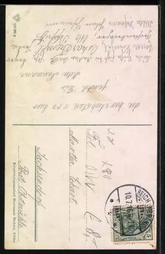 AK Siegmar, Gaststätte Pelzmühle mit Garten