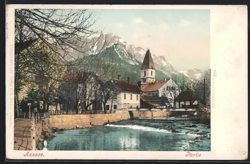 AK Bad Aussee, Partie am Fluss