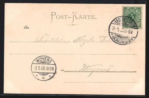 AK Hadersleben, Partie im Haromonien-Garten