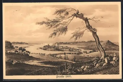 AK Praesto, Panorama 1805