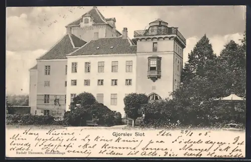 AK Gjorslev Slot, Panorama