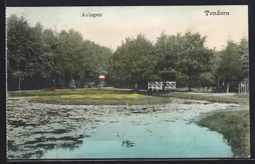 AK Tondern, Partie in den Parkanlagen