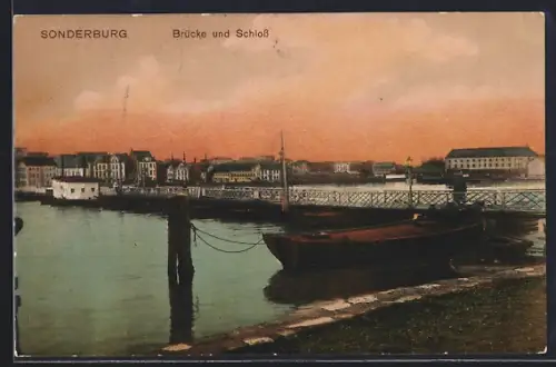 AK Sonderburg, Brücke und Schloss