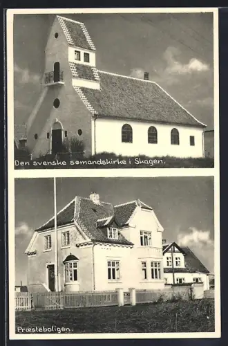 AK Skagen, Den svenske somandskirke, Proestboligen