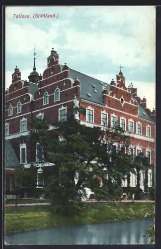 AK Tollose / Sjaelland, Uferpartie mit Gebäudeansicht