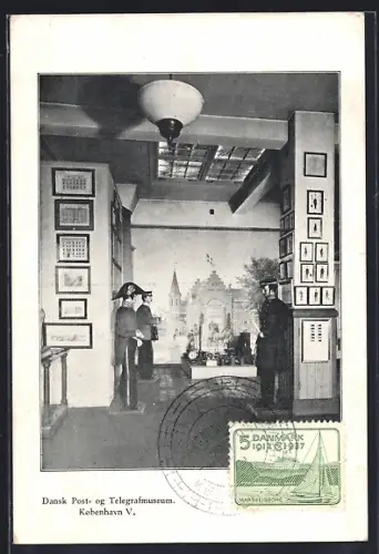 AK Kobehavn, Dansk Post og Telegrafmuseum