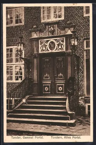 AK Tonder, Gammel Portal, Altes Portal