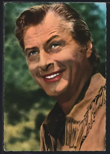 AK Lex Barker in Winnetou II. Teil, Filmszene