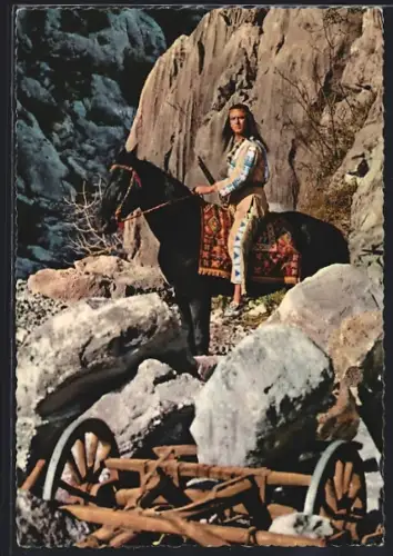 AK Karl May, Pierre Brice als Winnetou