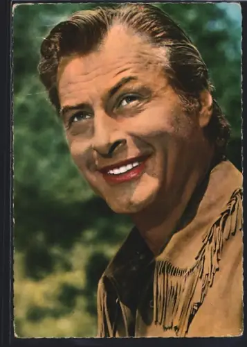 AK Lex Barker in Winnetou II. Teil, Filmszene