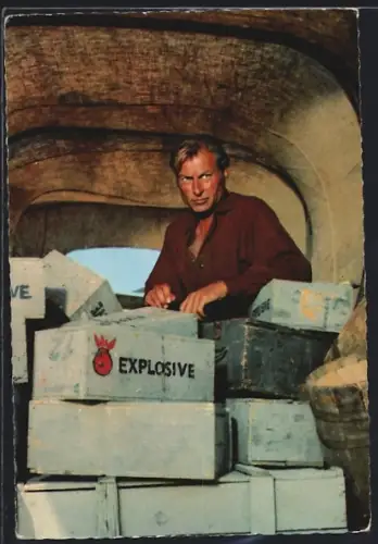 AK Lex Barker, Winnetou I., Munitions-Szene