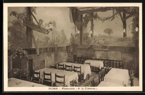 AK Roma, Ristorante A la Cisterna