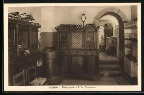 AK Roma, Ristorante A la Cisterna