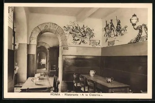 AK Roma, Ristorante A la Cisterna
