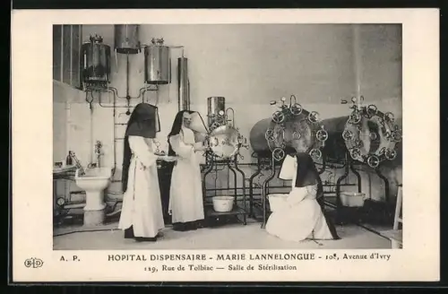 AK Paris, Hopital Dispensaire - Marie Lannelongue