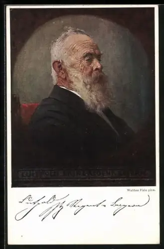 Künstler-AK Walther Firle: Prinzregent Luitpold von Bayern, 25jähriges Regentschafts-Jubiläum