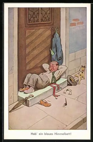 AK Hab` ein blaues Himmelbett, Trinkerhumor