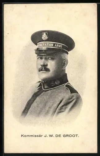 AK Kommissär J. W. de Groot der Salvation Army