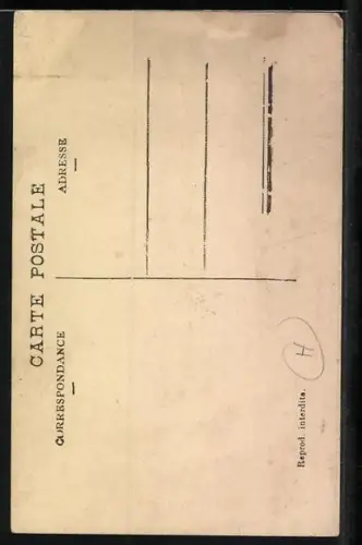 AK Armée Belge, Chasseur à cheval