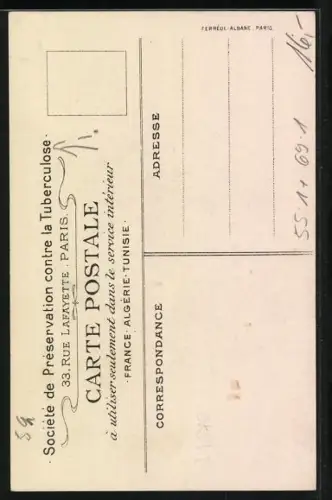 AK Paris, Société de Préservation contre la Tuberculose, En l`an 2000