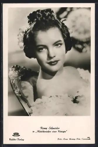 AK Schauspielerin Romy Schneider in Mädchenjahre einer Königin