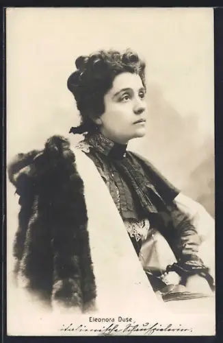 AK Schauspielerin Eleonora Duse