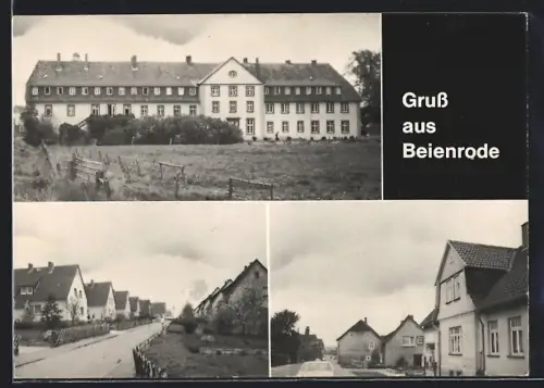 AK Beienrode / Königslutter, Schloss, Strassenansichten