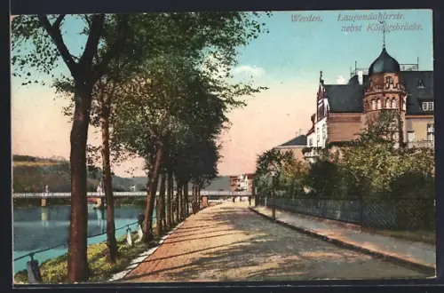 AK Werden, Lampendahlerstrasse nebst Königsbrücke
