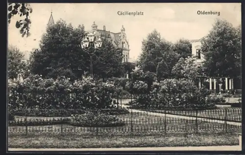AK Oldenburg / Gr., Cäcilienplatz