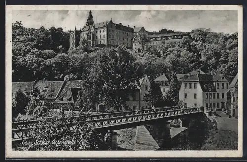 AK Gera, Schloss Osterstein, Brücke