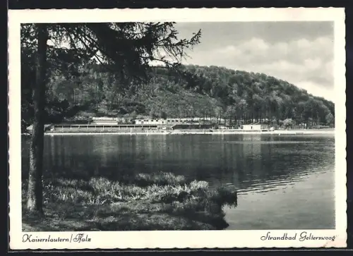 AK Kaiserslautern /Pfalz, Strandbad Gelterswoog