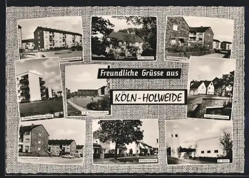AK Köln-Holweide, Partien in der Piccolominisiedlung, Die ev. Kirche