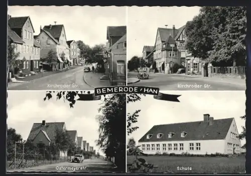 AK Bemerode /Han., Ostermeyerstrasse, Kirchroder Strasse