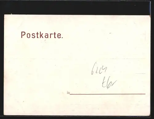 AK Assmannshausen, Ortspartie mit Rheinstein