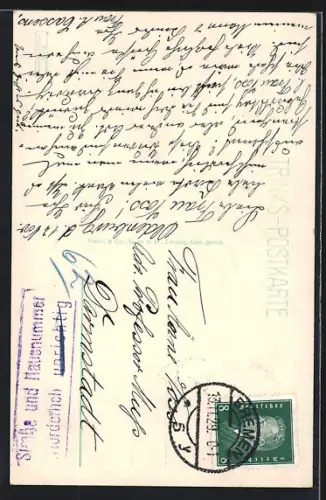 AK Oldenburg i. O., Partie am Rathaus