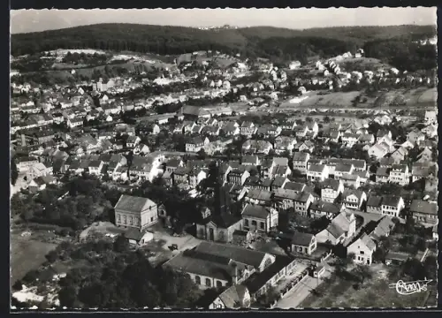 AK Dudweiler /Saar, Luftaufnahme, Teilansicht