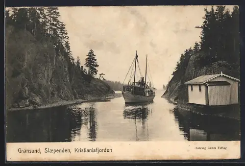 AK Kristianiafjorden, Grönsund, Slaependen