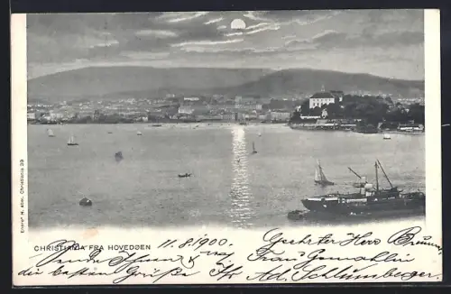 AK Christiania fra Hovedöen