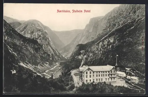 AK Naerödalen, Stalheim Hotel