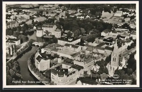AK Örebro, Flygfoto med slottet