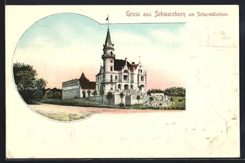 AK Schwarzhorn am Scharmützelsee, Schlossansicht