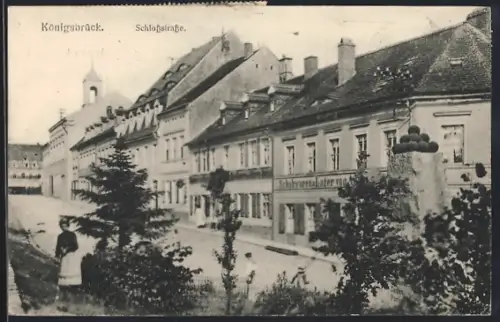 AK Königsbrück, Schlossstrasse
