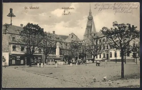 AK St. Wendel, Schlossplatz