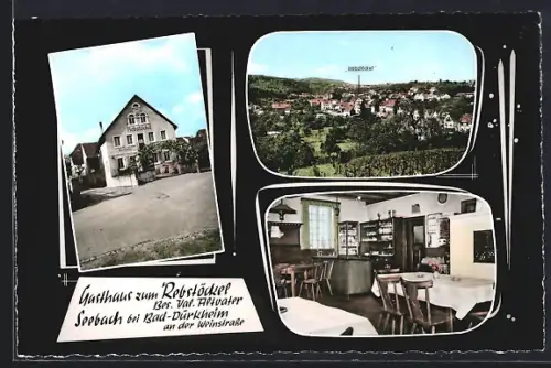 AK Seebach bei Bad Dürkheim, Gasthaus zum Rebstöckel, Bes. Val. Altvater