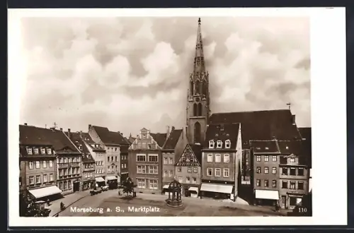 AK Merseburg a. S., Marktplatz