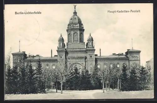 AK Berlin-Lichterfelde, Haupt-Kadetten-Anstalt