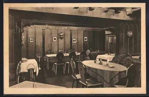 AK Köln, Urban`s Hotel Ewige Lampe, Rheinische Winzerstube